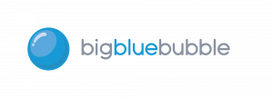 Big Blue Bubble logo (Horizontal)