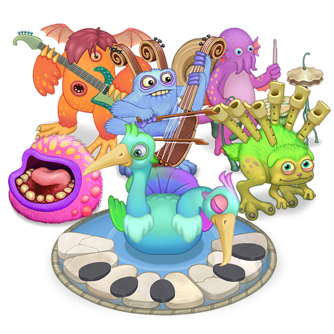 Charming Musical Monsters